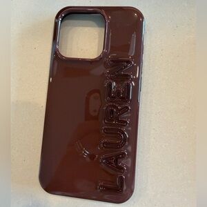 Bauble Bar Fine Line Custom iPhone Case